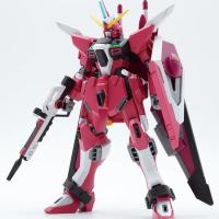 Modelo De Mecha INFINITE JUSTICE ZGMF-X19A HG 1/144 Figura De Acción Coleccionable Decoración De Escritorio Juguete Para Niños Regalo - details 0