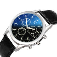 Reloj De Lujo De Cuarzo Con Dial De Acero Inoxidable Reloj Casual De Pulsera Material De Correa De Cuero Estilo Fashion & Casual - details 26