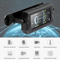 Sistema De Monitoreo De Presión De Neumáticos Para Coche RV Camión Con 6 Sensores Externos 180° Ajustable Bracket Impermeable TPMS Wireless - details 4