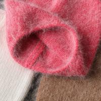 Gorro De Piel De Conejo De Nueva Moda 2024 Para Mujer Con Cabello Largo Caliente Y Suave Gorro De Invierno De Color Sólido Simplicidad Y Calidez Para Exterior - details 16