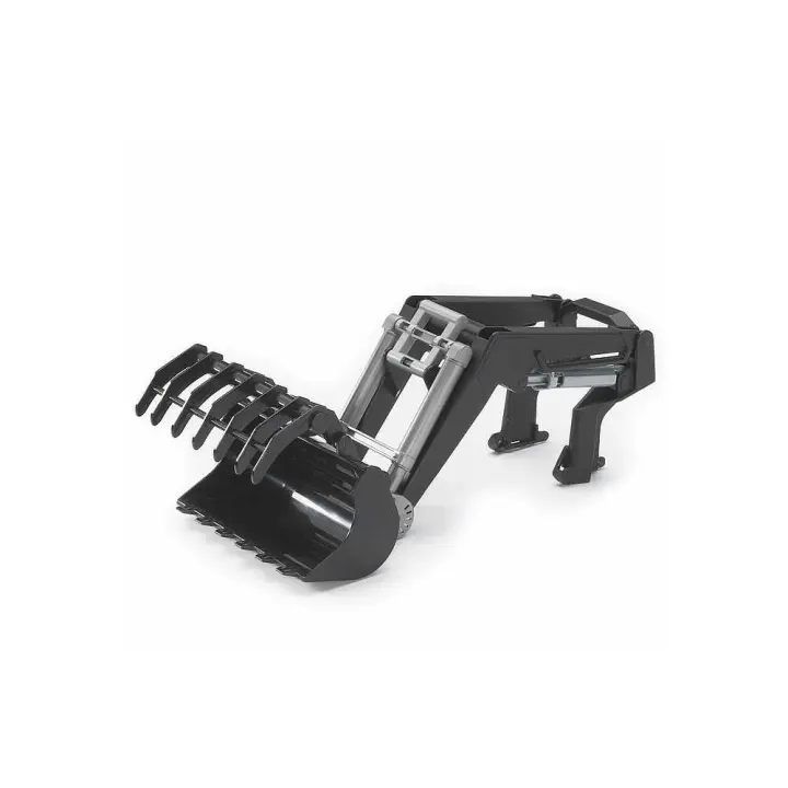 Bruder Pala Frontal 3000 - Cargador Frontal para Tractor Serie Premium-Pro - Versátil y Resistente - 1