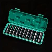 Juego De Adaptadores De Llaves Eléctricas 10pcs 8-24mm 1/2" Herramienta Manual De Carbono Acero Para Desarmar Y Armar - details 5