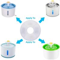 Filtro De Carbono Activado Para Fuente De Agua De Mascotas Perro Gato Reemplazo De Filtro De Algodón Para Dispensador De Bebida - details 0