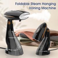 Vapor de Mano para Ropa, plancha de vapor de 1500W with tanques regulables de 288ml, vapor vertical/horizontal y planchado, ligero, apagado Automático, Negro - details 4