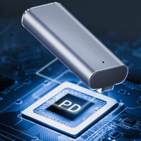 Adaptador PD Magnético USB Tipo C Para Magsafe 1 2 MacBook Air pro Con Indicador LED Carga Rápida Convertidor De Enchufe Magnético Material De Estructura De Aleación De Aluminio - details 8