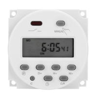 Interruptor De Tiempo Digital Mini CN101A DC 12V Para Microcomputadora Con Relé Control De Energía Por Tiempo - details 1