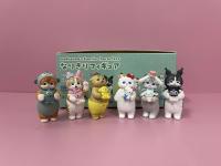 Caja Misteriosa Sanrio Con Figuras De Hello Kitty Kuromi Cinnamoroll Juguete Anime Decoración De Escritorio Regalo Lindo - details 22