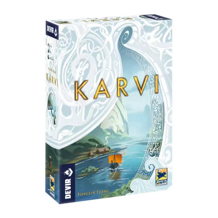 Karvi (Devir) - Juego de Mesa de Gestión, Estrategia y Conquista de Vikingos - 1