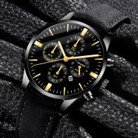 Reloj De Pulsera Para Hombres Y Mujeres Minimalista Elegante Reloj De Cuarzo De Moda Resistente Al Agua 3Bar Material De Cuerda Simulada Y Caso De Bronce - details 45