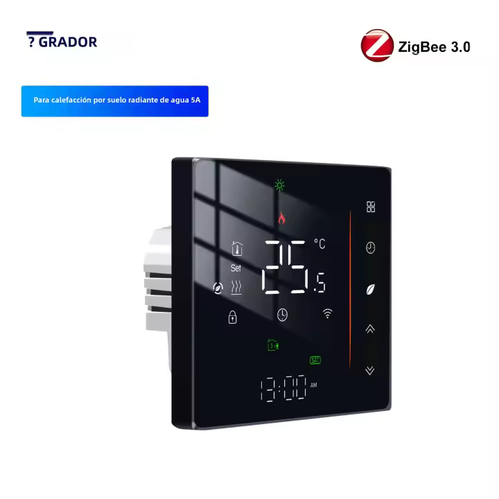 GIRIER Termostato Inteligente ZigBee Para Calefacción Eléctrica Y Boilers De Agua Y Gas Controlador De Temperatura Compatible Con Alexa Y Hey Google - 1