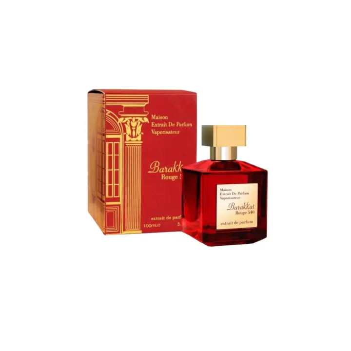 Barakkat Rouge 540 Extrait - Perfume Unisex de Lujo en 100 ml By Fragrance World - 1