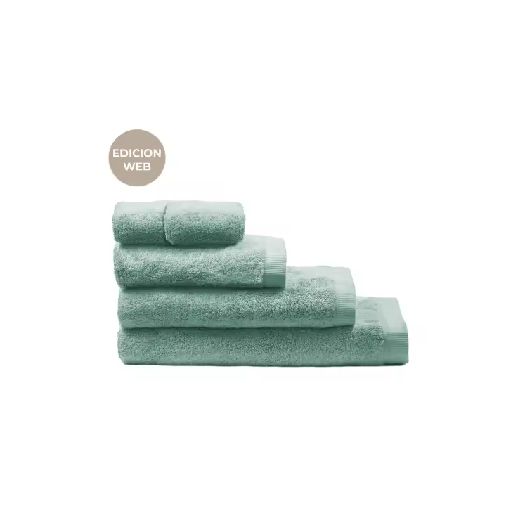 Manterol - Toalla asuan 100% algodón 600 gr/m² mar.  Tamaño de tocador, lavabo, ducha y baño. Secado rápido, suave y esponjosa. Tejido de alta calidad y durabilidad. - 1