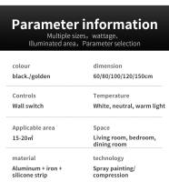 Lámpara De Pared Moderna LED Negra En Forma De I Iluminación Interior Para Dormitorio Sala De Estar Pasillo Decoración De Hogar Incluye Bombillas - details 19
