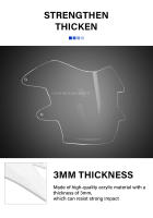 Protector De Faros De Motocicleta Accesorios Acrílicos Cubierta Protectora Para Luz De YAMAHA Tenere 700 XT700Z 2019-2024 - details 5