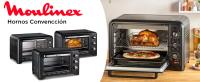 Moulinex Optimo OX4448- Horno de Conveccción de 19 L, 6 Modos de Cocción , Termostato hasta 240 y Temporizador hasta 120 Minutos, Bandeja de Horneado y Rejillas Reversibles, Diseño Compacto - details 0