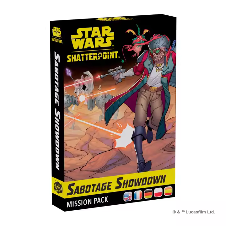 Juego de mesa star wars shatterpoint sabotage showdown mission pack edad recomendada 14 años -  Recíbelo en 2-3 días laborables - 1