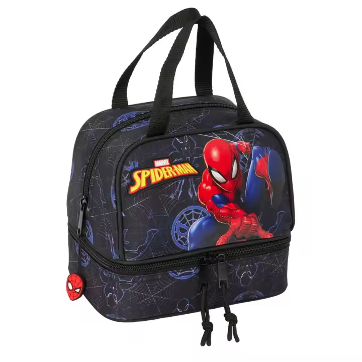 Portameriendas Spider-Man "Attack" 20X20X15Cm (Safta 812543040) - 1