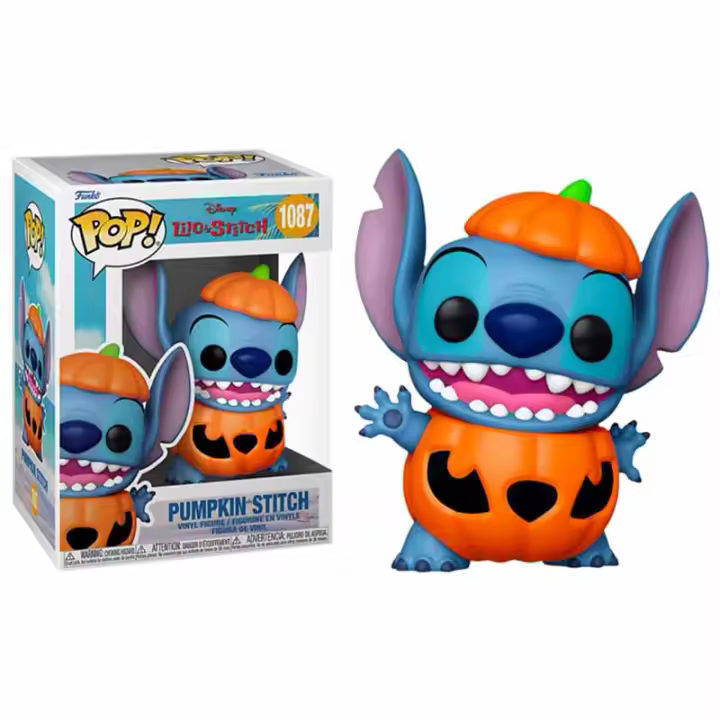 Funko Pop! Disney Lilo y Stitch, Pumpkin Stitch (Special Edition) 1087 - 1