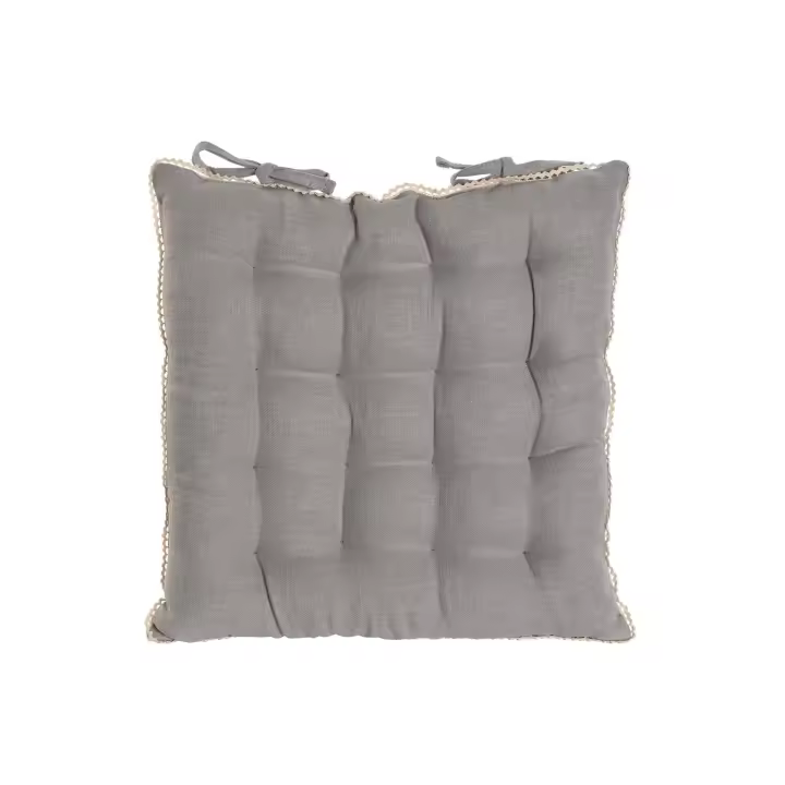 COJIN SILLA LINO 42X42X6 300 GR. GRIS CLARO TX213510 - EL MEJOR COMPLEMENTO PARA TU HOGAR FIJALO - 1
