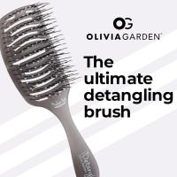 OLIVIA GARDEN  Cepillo Cabello Identangle  - Cabello Medio - Color Gris - details 3