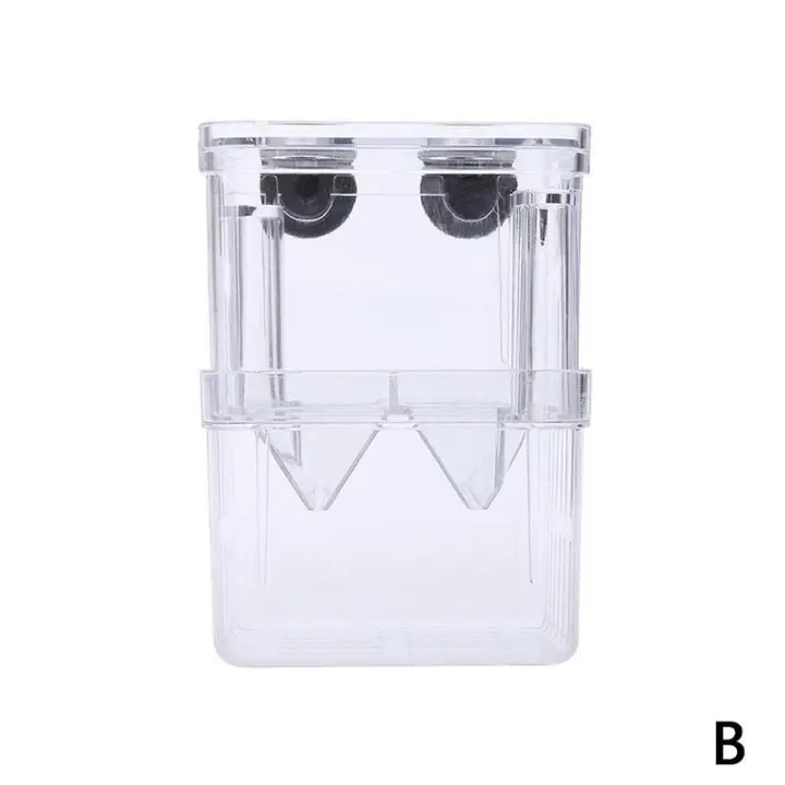 Incubador De Acuario Multifuncional Para Pez Criadero De Isolación Doble Para Guppies Y Hatchings De Peces Material Plástico - 1
