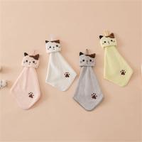 Toalla De Mano De Gato Lindo Para Cocina Y Baño Absorbente De Velocidad Alta Tela De Coral Suave Para Limpieza Y Secado - details 1