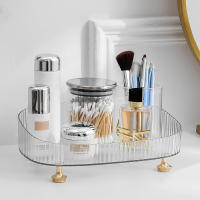 Organizador De Maquillaje Portátil Wnnideo Caja De Almacenamiento Para Cosméticos Y Cuidado De La Piel Para Mesa De Baño Loción Labiales Y Rostros - details 0