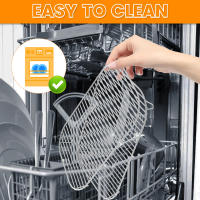 2Pcs Racks Para Air Fryer Horno Deshidratador Asador De Acero Inoxidable Accesorios De Cocina Para Airfryer Vaporizador Herramientas De Cocina - details 3