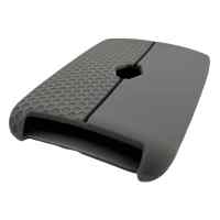Banner - Funda silicona mando llave del coche 4 botones compatible con Renault y Dacia Gris