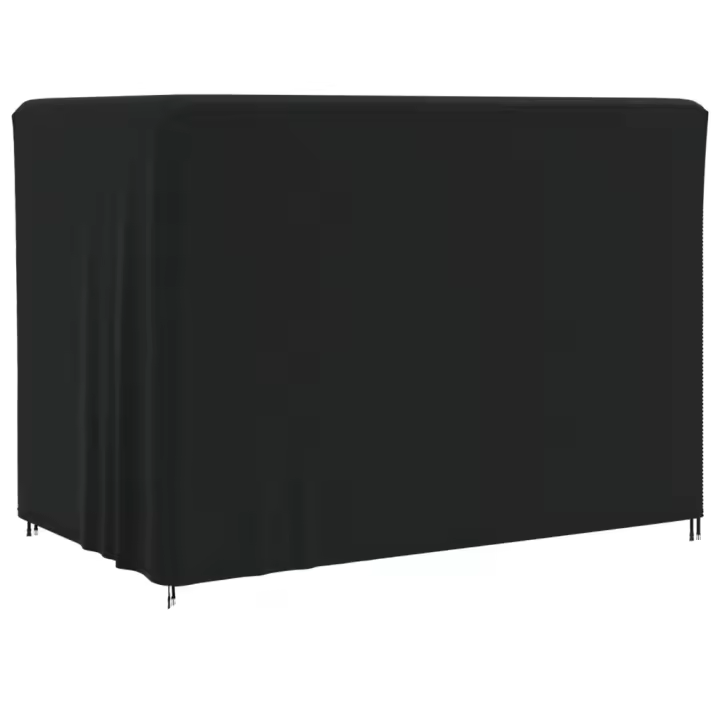 vidaXL Cubierta de columpio de jardín Oxford 420D negro 220x150x150 cm - 1