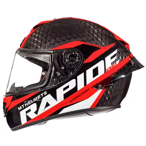 CASCO MT FF104PRO RAPIDE PRO CARBON C5 ROJO BRILLO Raíz OUTLET MOTOSOTORE MARCAS Cascos Integrales MT HELMETS - 1