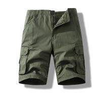 Shorts Deportivos Para Hombre Talla Grande Pantalones Cargo Bermuda Rectos Algodón Cómodo Para Gimnasio Y Running - details 2
