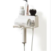 Soporte para Secador De Pelo, Sin Taladrar Soporte Autoadhesivo para Secador De Pelo, con Organizador De Cables Organizador De Herramientas (Modelo actualizado). Blanco - details 1