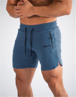 Nuevos Shorts De Fitness Para Hombre Con Bolsillo Cremallera Pantalones De Correr Verano Transpirables Shorts De Playa Deporte Mesh Talla Verdadera - details 16