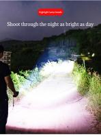 Linterna LED Portátil Lightweight De Plástico Con 9 Luces Batería Recargable Para Ciclismo Senderismo Camping Actividades Al Aire Libre - details 9