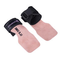 Guantes De Gimnasio De Cuero Antideslizantes Para Levantamiento De Pesas Protección De Muñeca Accesorios De Fitness Y Crossfit - details 7