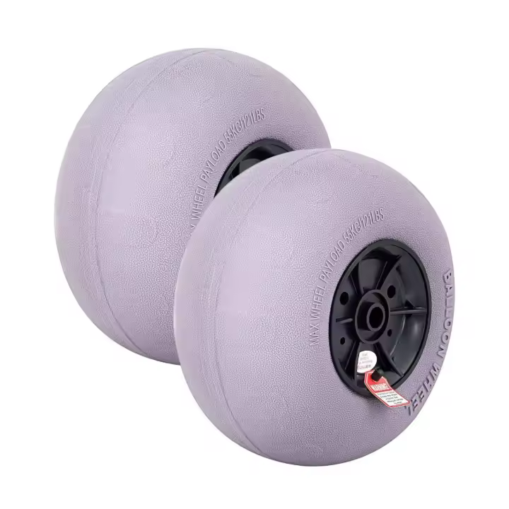 2 RUEDAS GLOBO 12" PARA CARRO KAYAK - 1