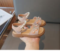 Sandalias De Verano Para Niñas Moda Bordada Transpirables Tallas Trueñas PU Cuero Cierre De Correa Flats Abiertos Para Playa Y Uso Casual - details 14