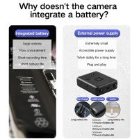 Cámara Miniatura XD 1080P HD Seguridad Doméstica Con Visión Nocturna Micro Cámara Detección De Movimiento Grabadora De Vídeo Y Audio - details 15