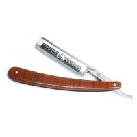 Cuchilla Manual Para Barba De Calidad Profesional Clásica Recta Con Mango De Madera Herramienta De Afeitar Para Hombres En Salón De Belleza - details 4