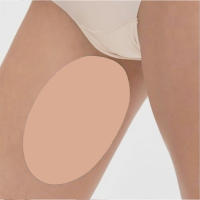 6-2Pcs Almohadillas De Pierna Antifricción Absorción De Sudor Invisibles Alivio Del Dolor Deporte Al Aire Libre Cuidado Del Cuerpo Anti-desgaste - details 6