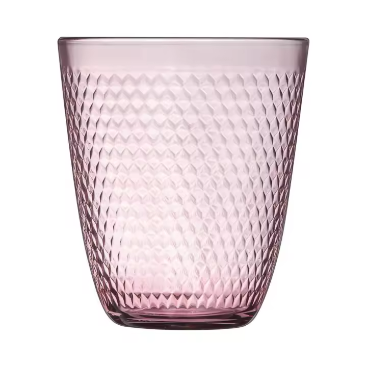 ARCOROC PAMPILLE ROSA Caja 6 Vasos Altos Vidrio 31CL Rosa - 1