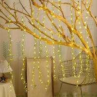 Luz De Cigüeña Con 100 LEDs 8 Modos De Brillo USB Para Decoración De Árbol De Navidad Y Patio Luz Faeirita Para Exteriores Y Exposiciones - details 1