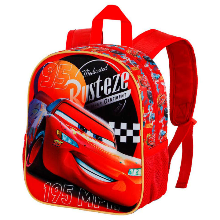 Disney Cars 3 Speed-Mochila Pequeña HS FAN, Rojo main image 0