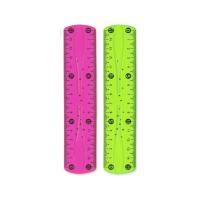 REGLA PVC FLEXIBLE 15/20/30cm COLORES SURTIDOS BISMARK - COLORES A ELEGIR - details 1
