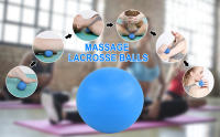 Bola De Masaje De Lacrosse Para Relajación Muscular Hombros Cuello Espalda Pierna Yoga Fitness Puntos De Tensión Musculares - details 2