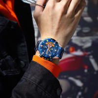 Reloj De Pulsera Curren 8402 Para Hombre Estilo Casual Y De Negocios Cronógrafo De 6 Manos Acero Inoxidable Resistente Al Agua - details 12
