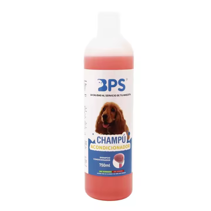 STARLEY-BPS Champú Acondicionador para Perro 750ml Shampoo Animales Domésticos Seguro y Natural Diseño para Todo Tipo de Razas - 1
