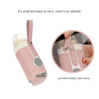 Calentador De Botella Para Bebé Portátil Con 3 Temperaturas Ajustables USB Calentador De Leche Para Viaje En Coche Seguro Y Ecológico Tamaño Medio - details 28