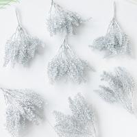 6Pcs Falsas Trigo Dorado Para Decoración De Árbol De Navidad Casa Boda Arco Accesorios Plantas Artificiales Otoño Rama De Plástico Para Fotografía - details 3